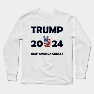 TRUMP2024 Long Sleeve T-Shirt